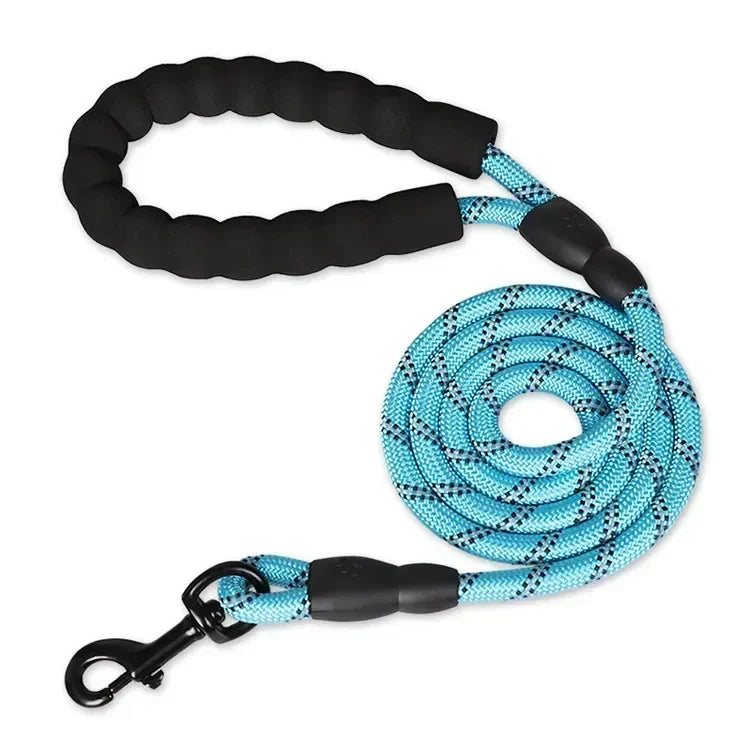 Strong Dog Leash Pet Leashes Reflective Leash for Big Small Medium Dog Leash Drag Pull Tow Golden Retriever 150/200/300cm