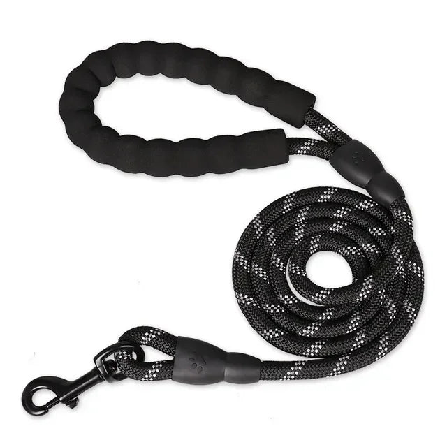 Strong Dog Leash Pet Leashes Reflective Leash for Big Small Medium Dog Leash Drag Pull Tow Golden Retriever 150/200/300cm