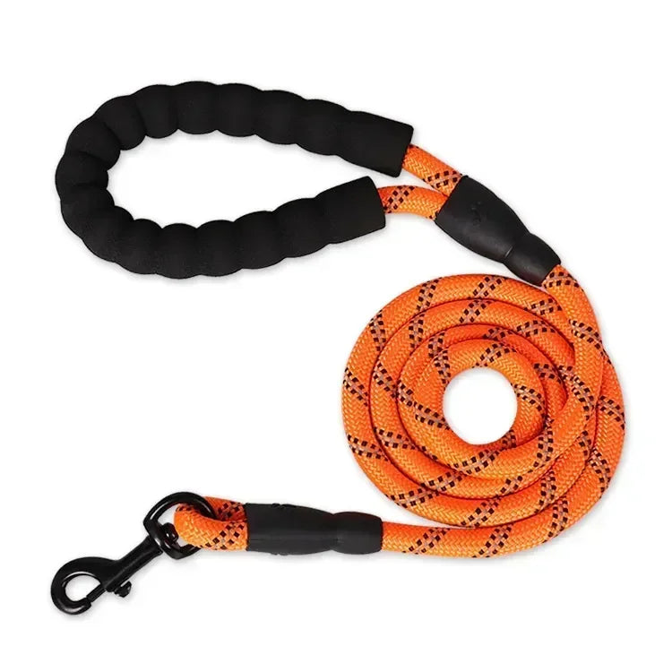 Strong Dog Leash Pet Leashes Reflective Leash for Big Small Medium Dog Leash Drag Pull Tow Golden Retriever 150/200/300cm