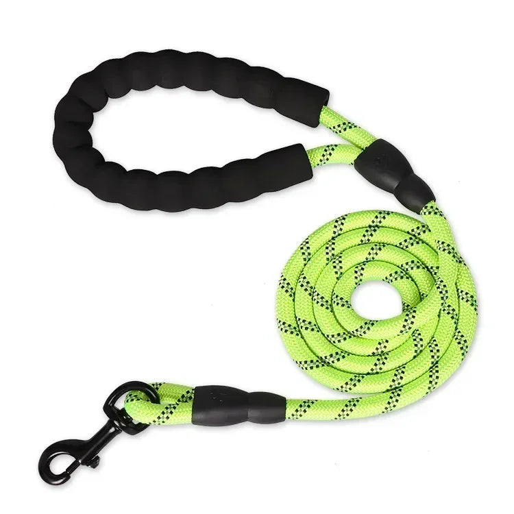 Strong Dog Leash Pet Leashes Reflective Leash for Big Small Medium Dog Leash Drag Pull Tow Golden Retriever 150/200/300cm